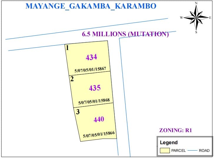 Residential Plots for Sale in Mayange,Bugesera